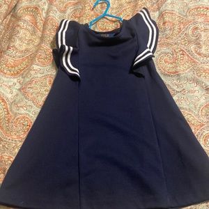 Ralph Lauren dress, size 4, navy in color